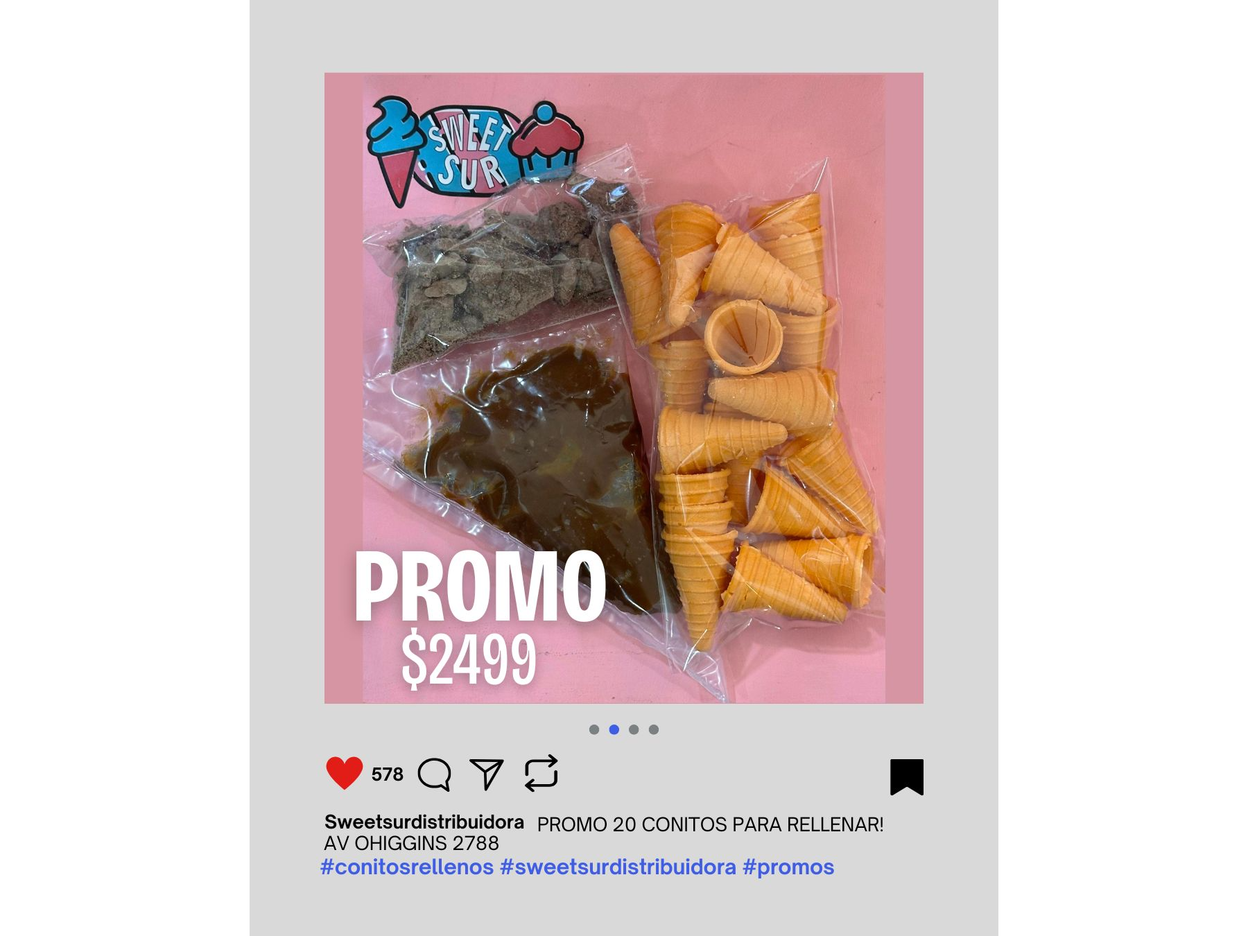 PROMO CONITOS PARA RELLENAR