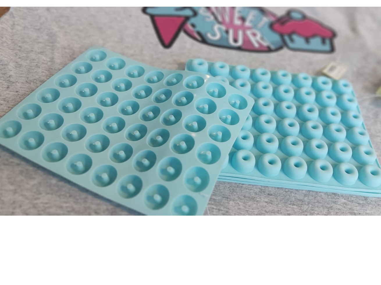Molde silicona mini donas
