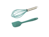 Espátula y Batidor de silicona Aqua