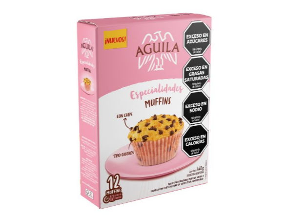 Aguila Especialidades Muffins pre mezcla 440gm