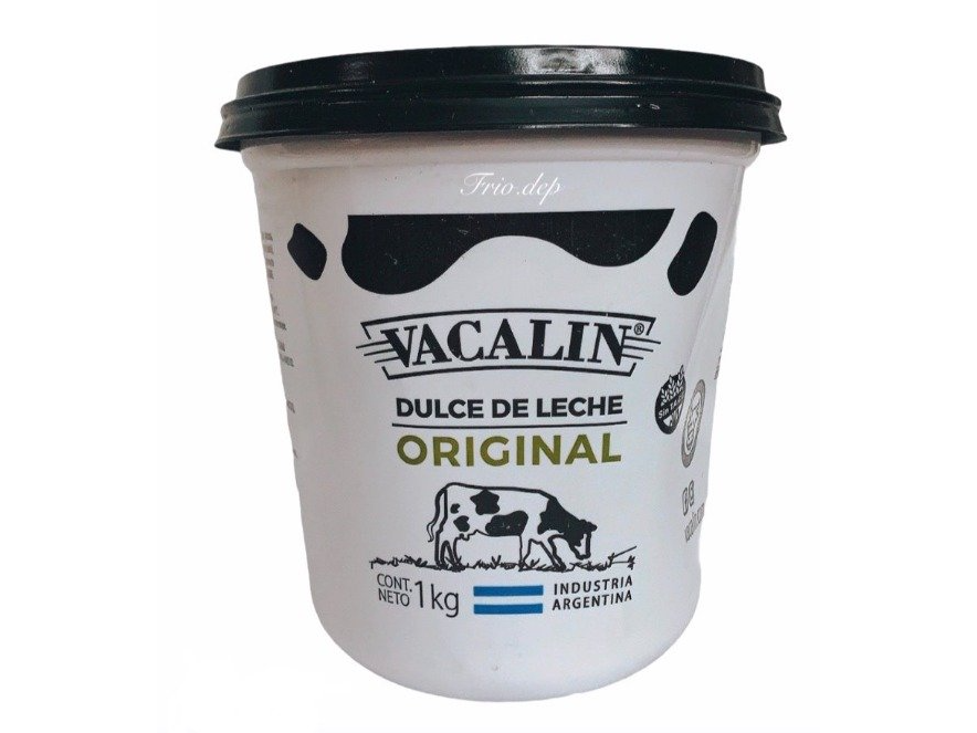 Dulce de leche Vacalin 1 kg clasico