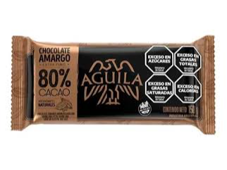 Chocolate 80% cacao Aguila 150 g