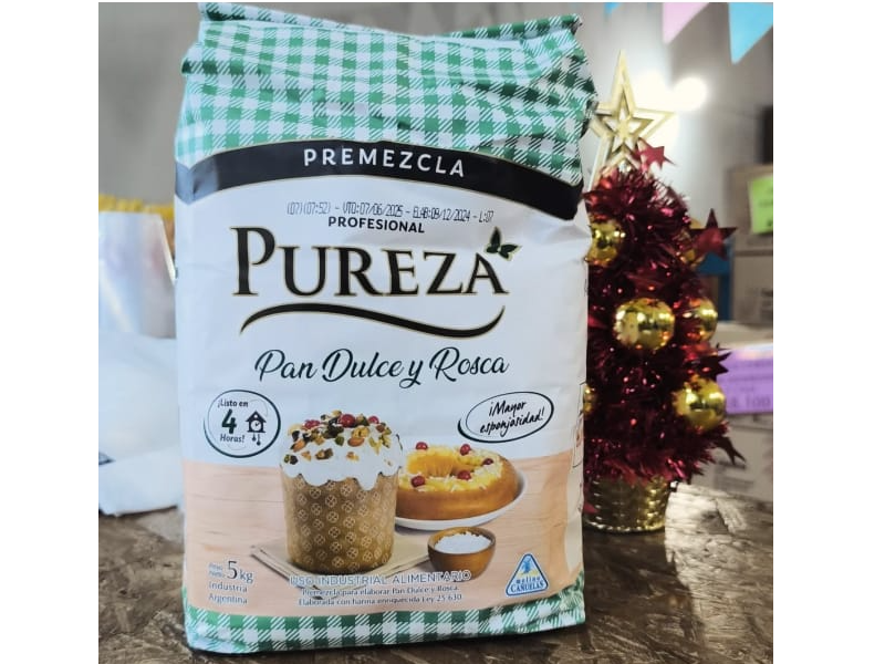 Pre mezcla pan dulce y rosca LA PUREZA