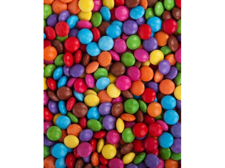 Lentejas de chocolate Coloreti