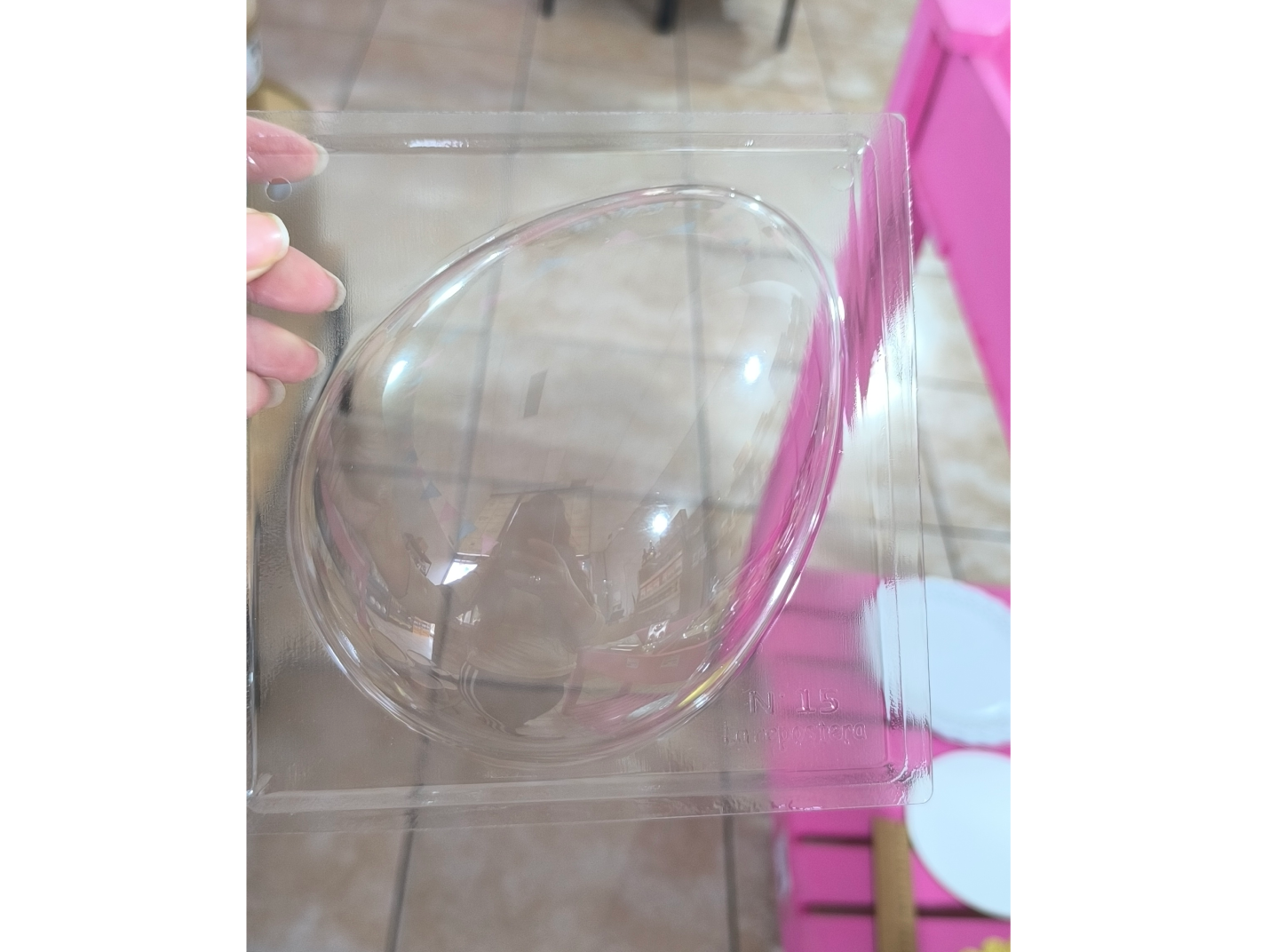 Molde acetato huevo de pascua n°15