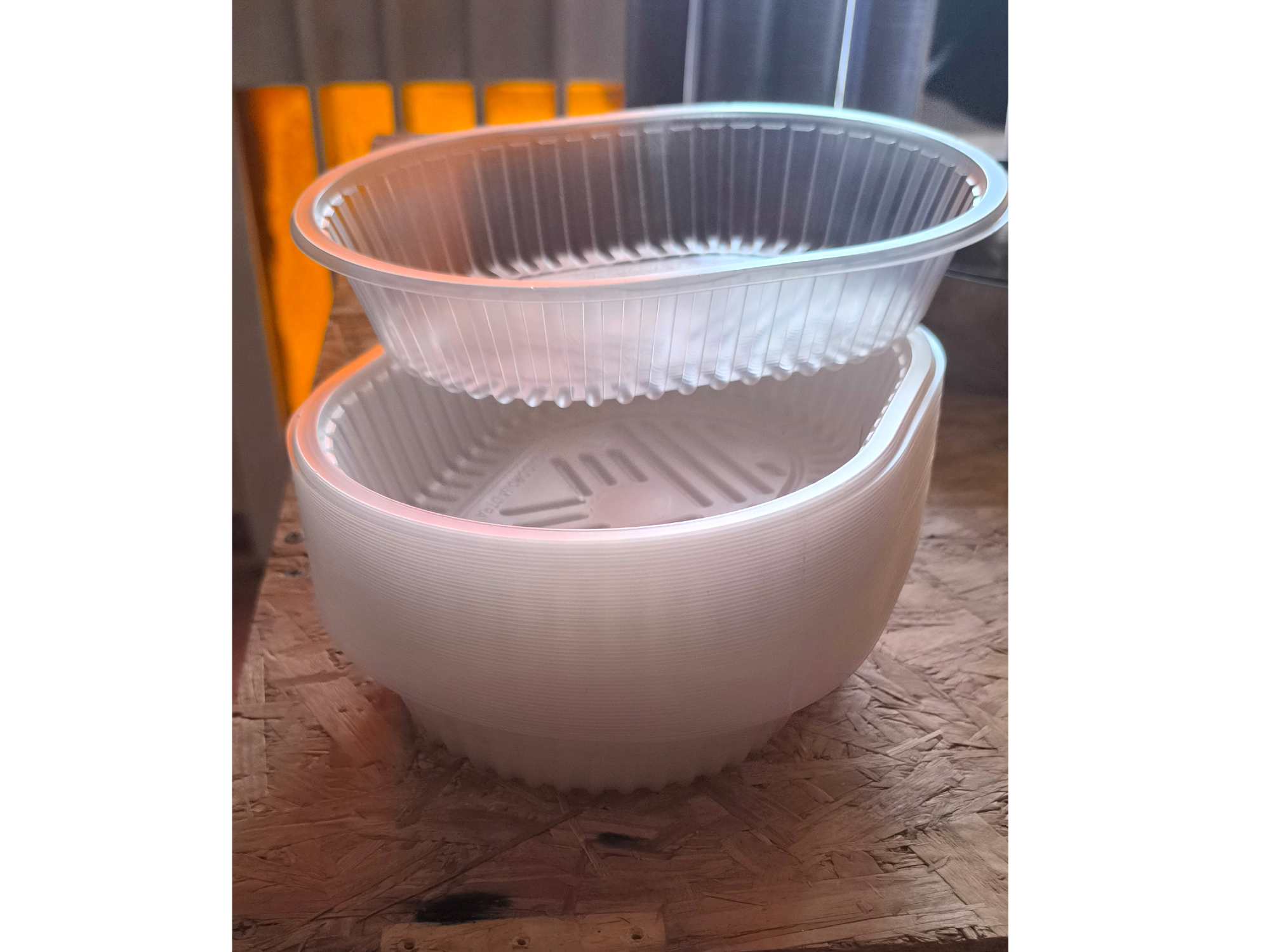 Bandeja Plastica Descartable 105 _ Apta microondas