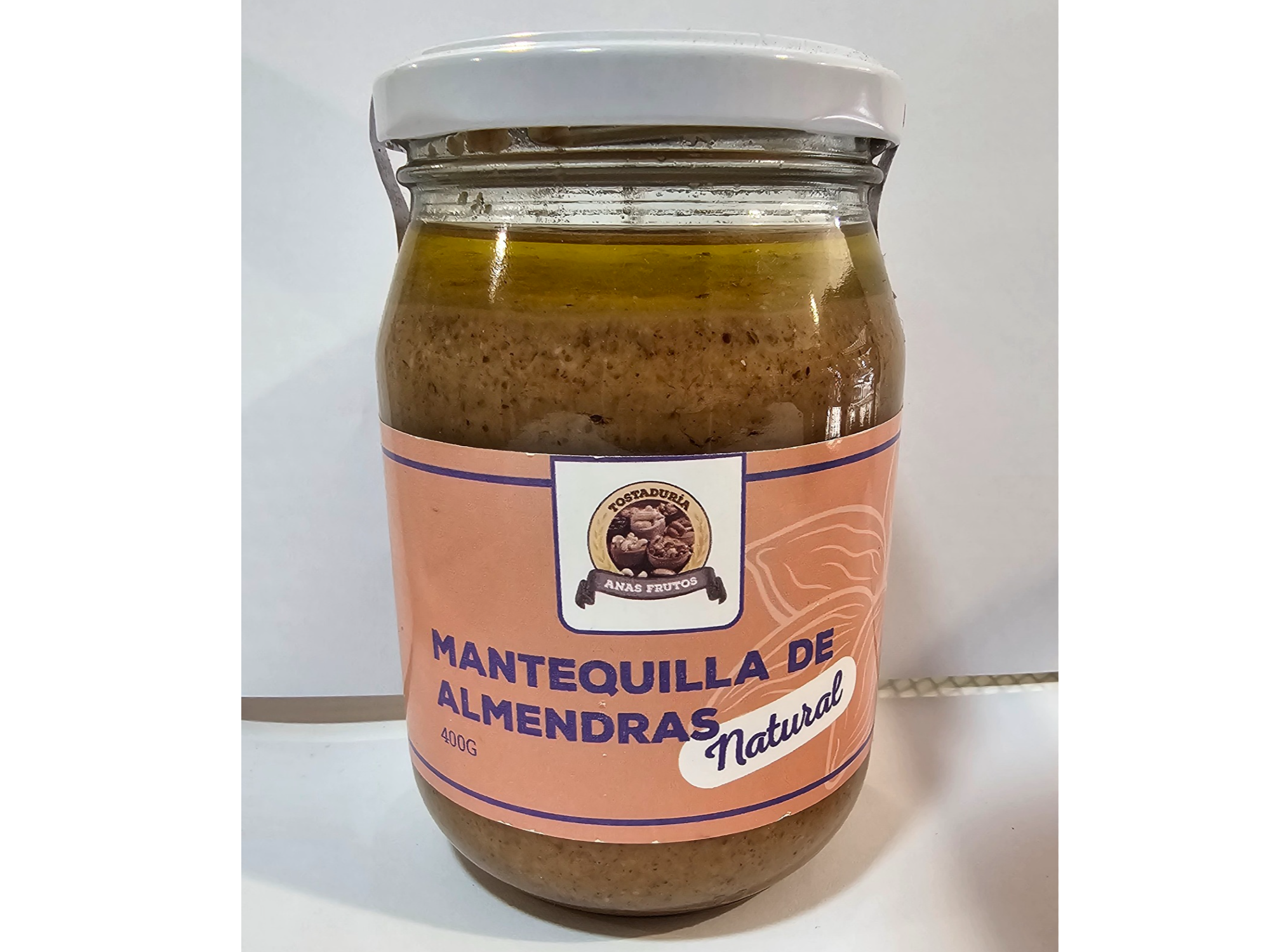 MANTEQUILLA DE ALMENDRA 400G