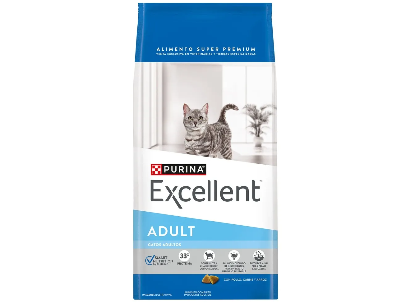 Excellent Adulto Pescado 33% Proteina