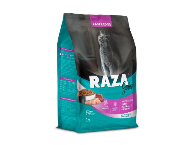 Raza Gatos Castrados 32% Proteina