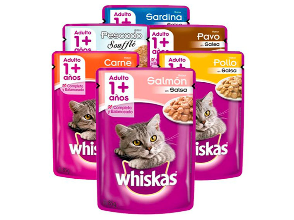 Pouch Whiskas Gato Adulto