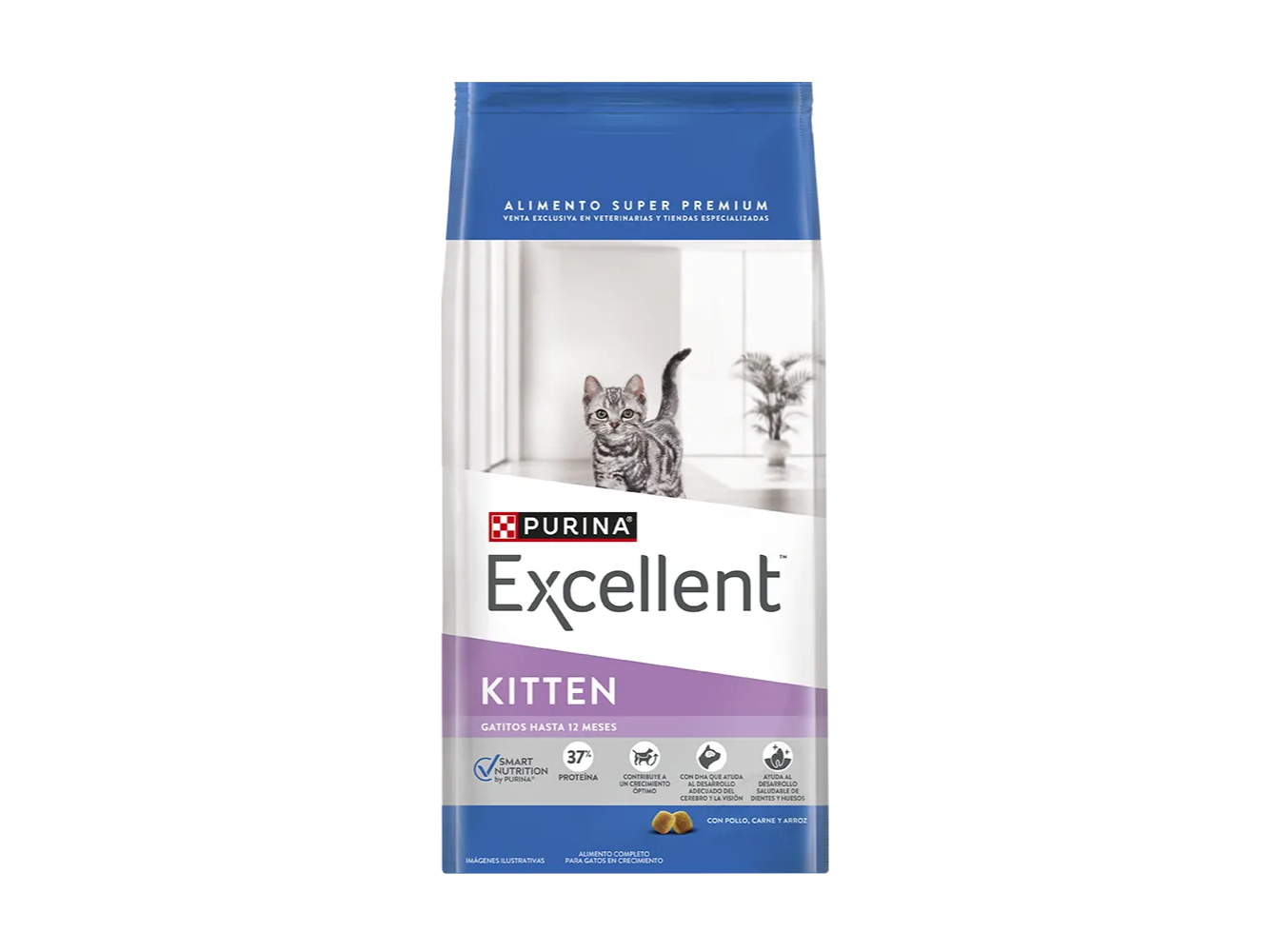 Excellent Gato Cachorro 37% Proteina