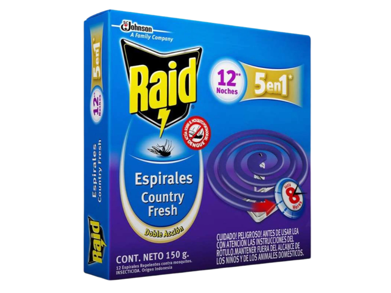 Raid Espirales Lavanda x12