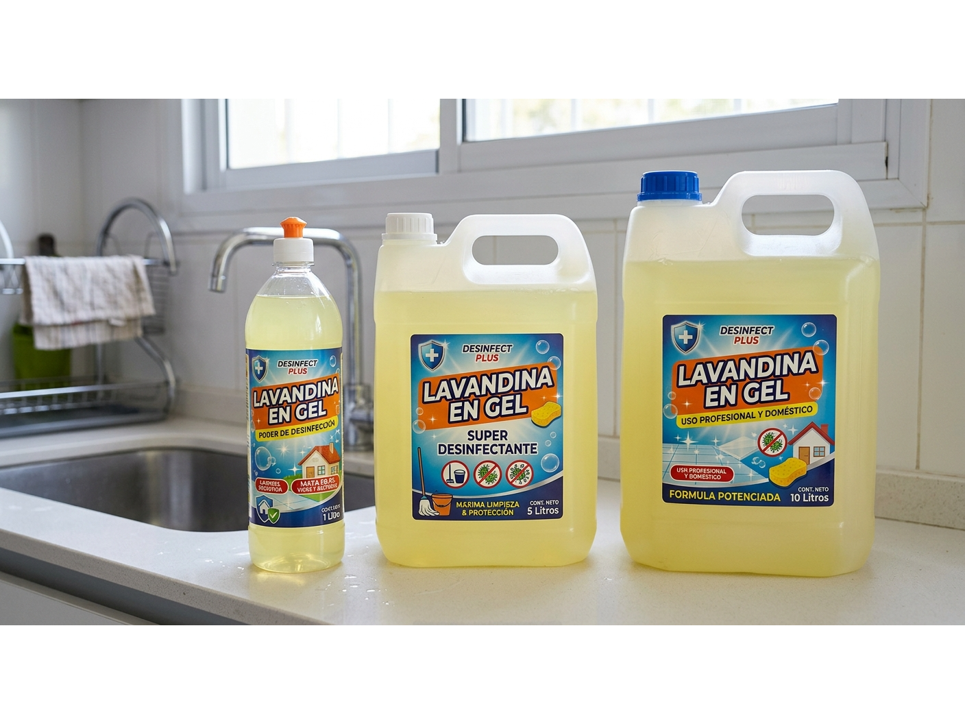 Lavandina en Gel