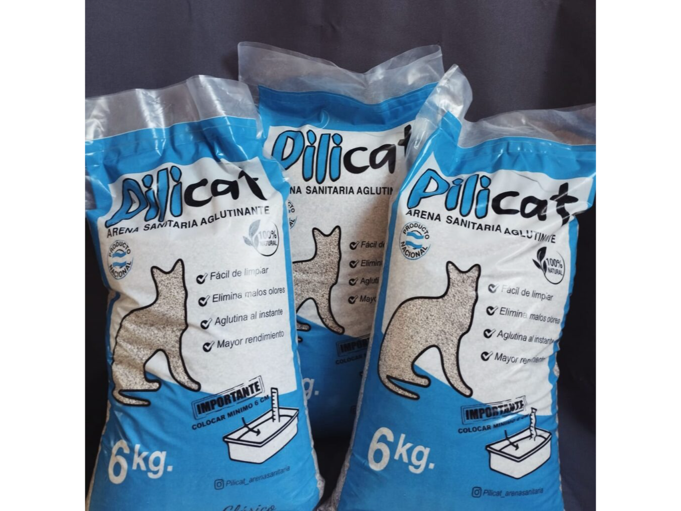 Pilicat Piedra Aglutinantes 6kg