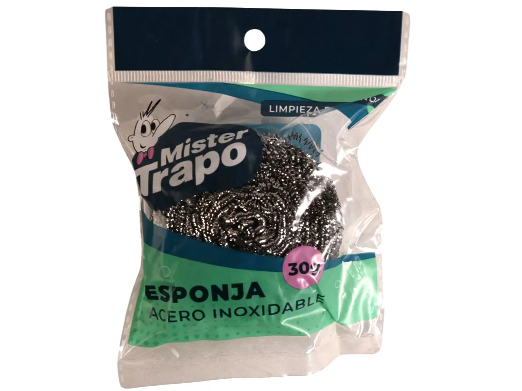 Mister Trapo Esponja de Acero 30g