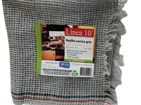 Linea 10 Rejilla Cocina Gris