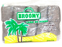 Broomy Lana de Acero x10U