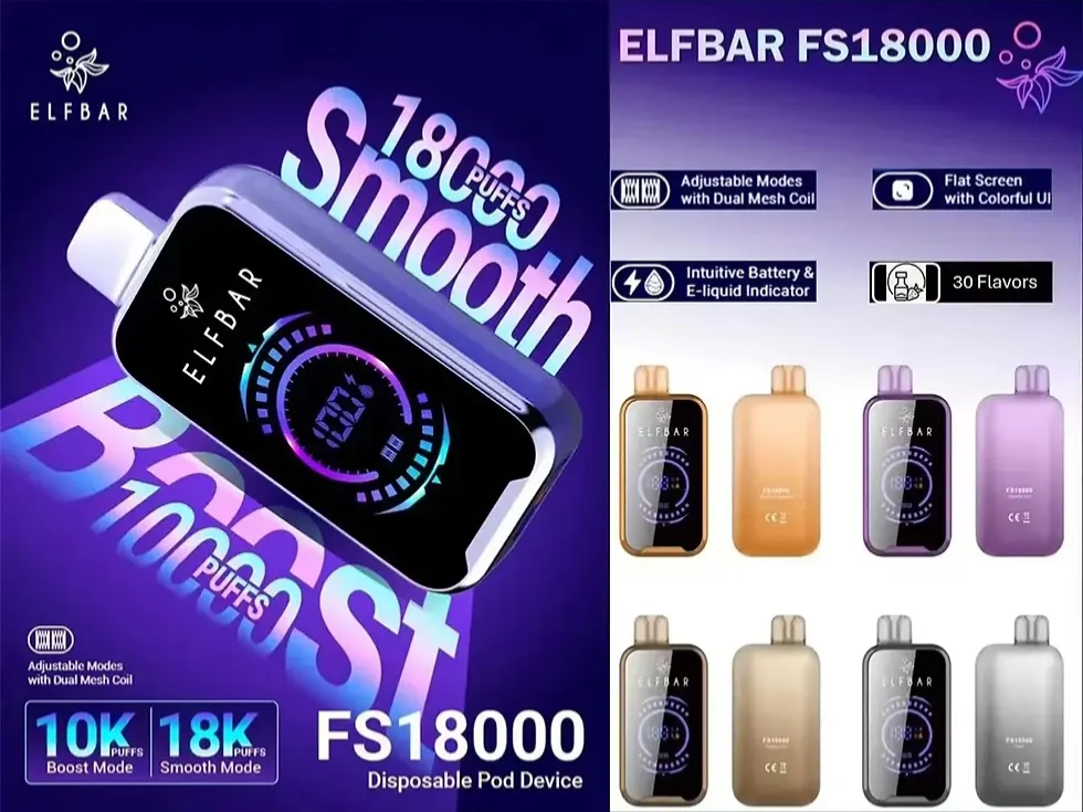 ELFBAR 18k puffs