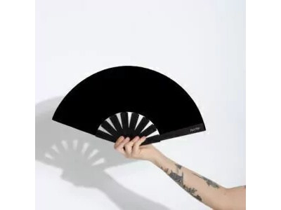 Abanico Full Black Standard madera