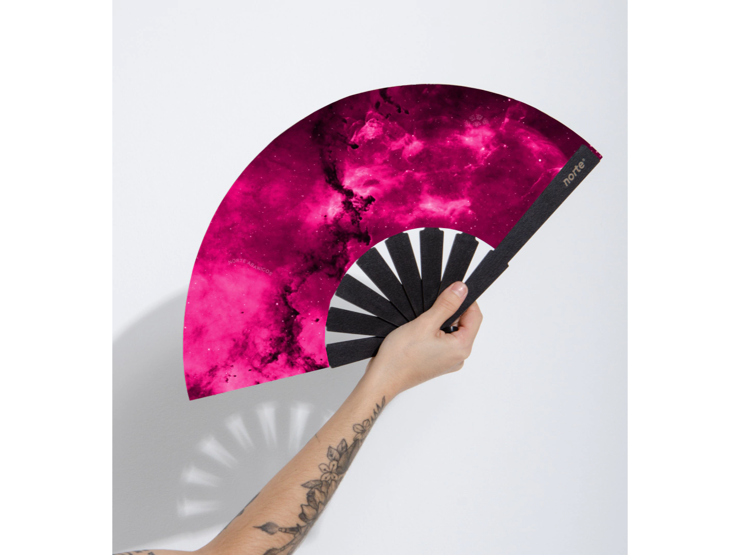 Abanico Galaxia Fucsia Standard