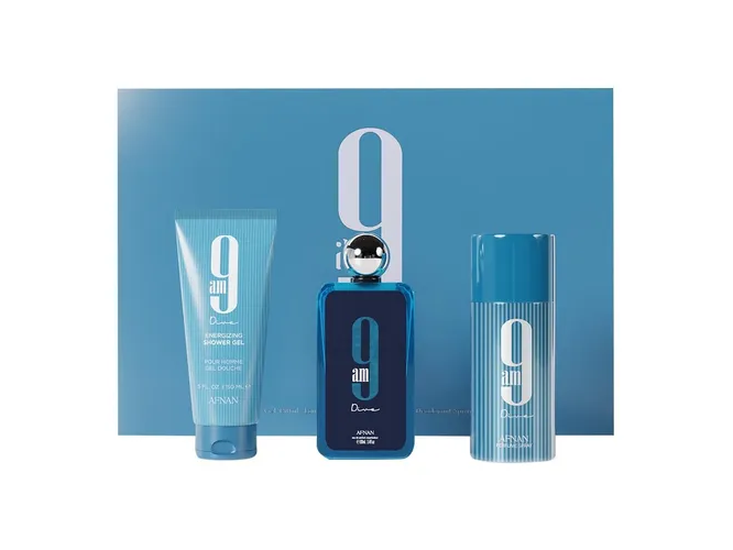 9 AM DIVE set 3 piezas