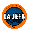 Logo LA JEFA BURGERS