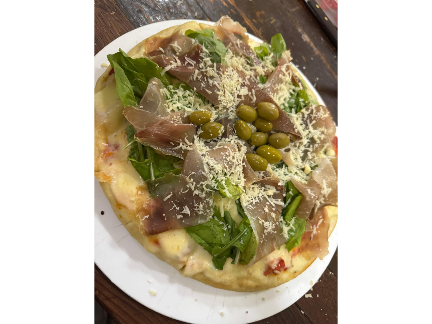 JAMON Y RÚCULA