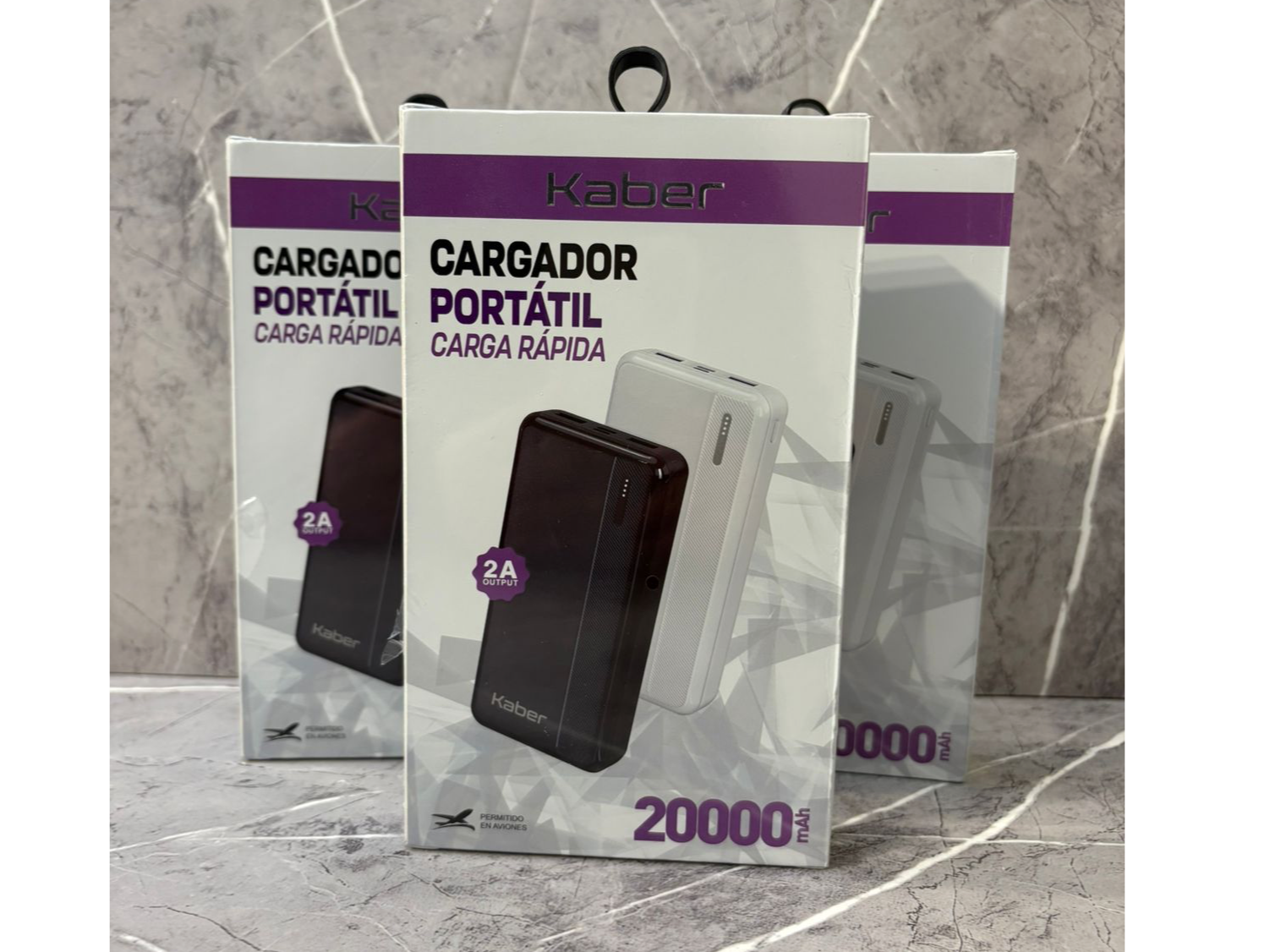 Cargador portátil Kaber