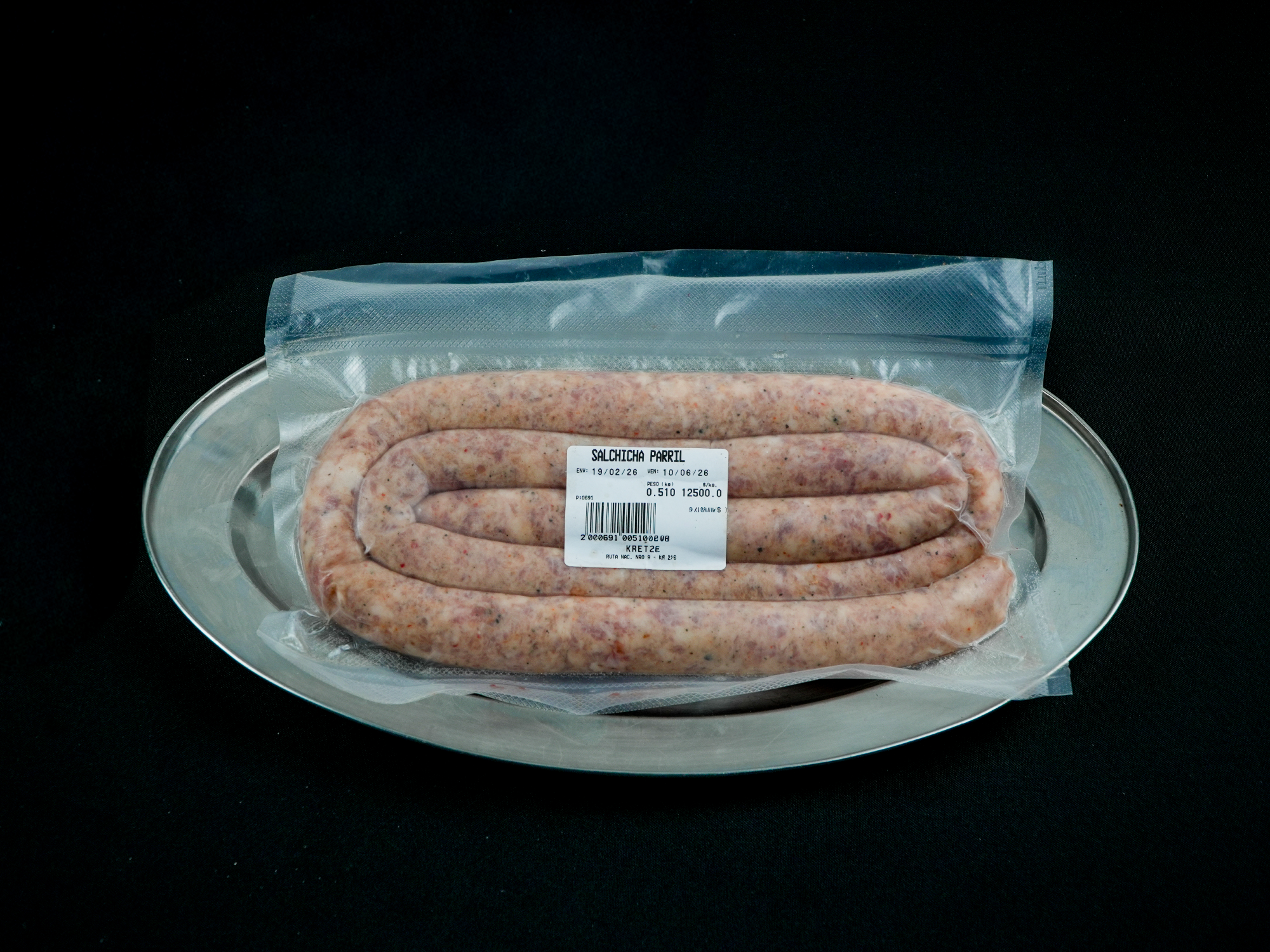 Salchicha parrillera (por kilo)