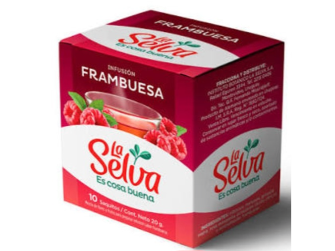 Te la selva frambuesa