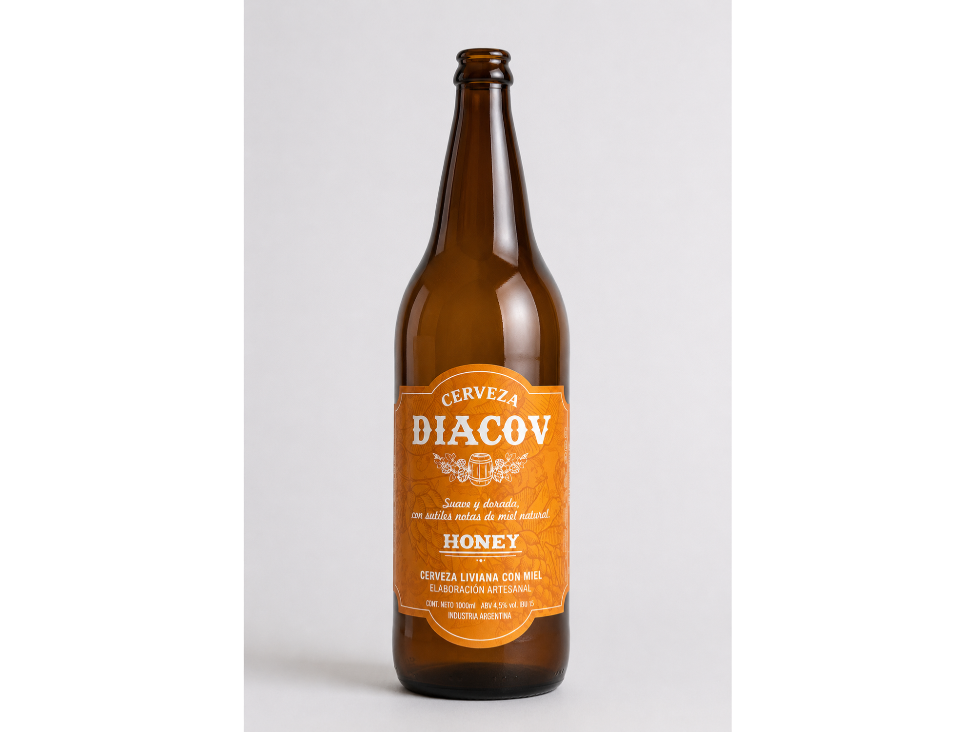 Botella 1 litro HONEY