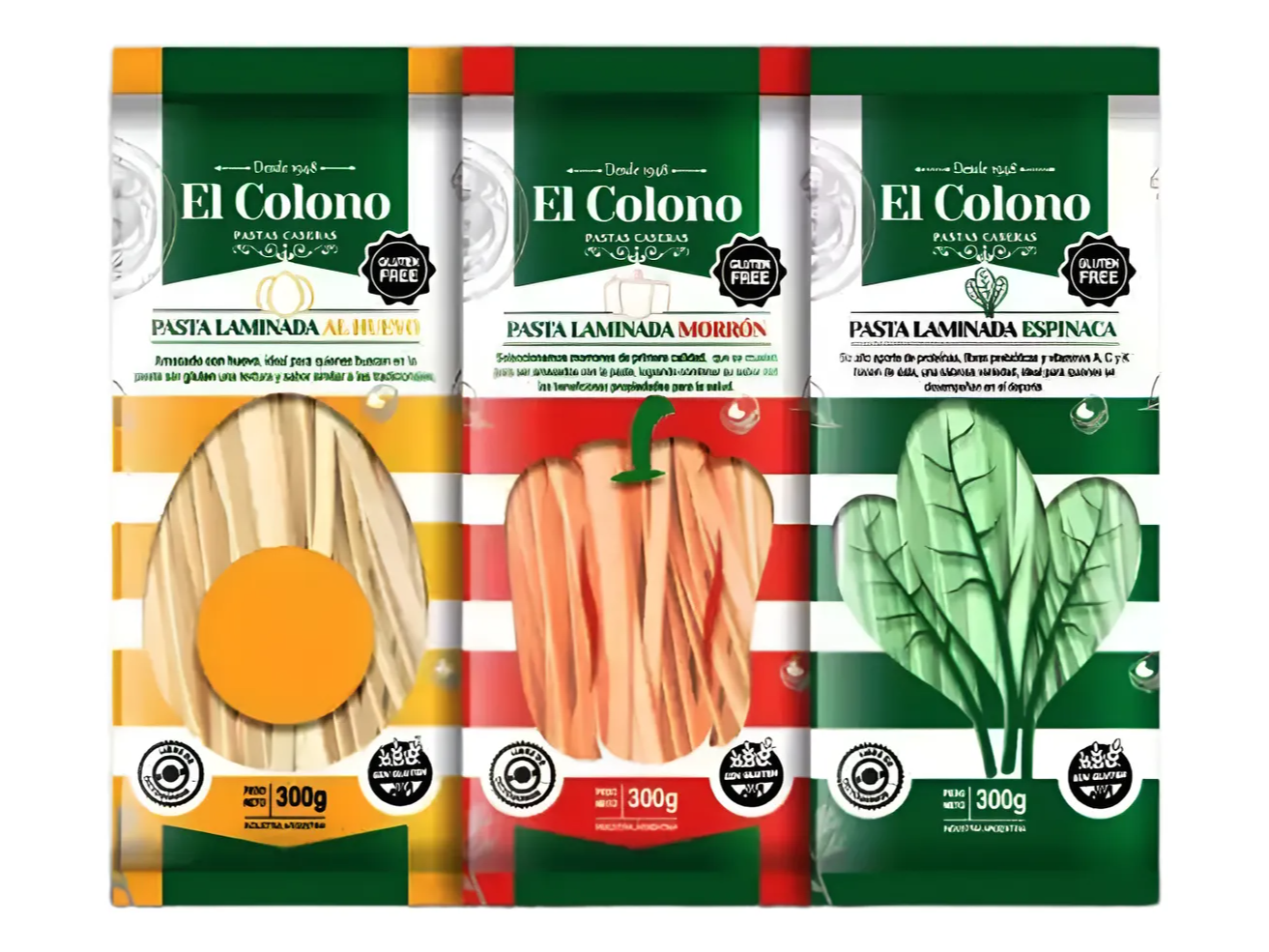 FIDEOS SIN TACC EL COLONO