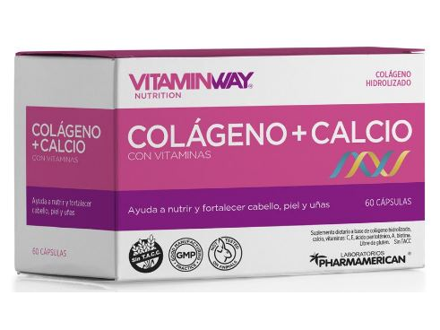 Colageno + Calcio 60 Capsulas