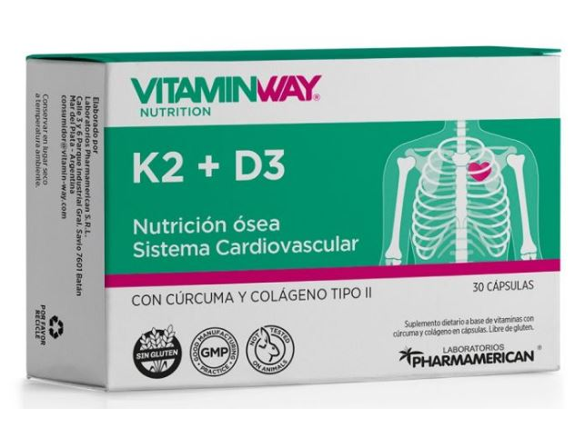 K2 + D3 30 Capsulas