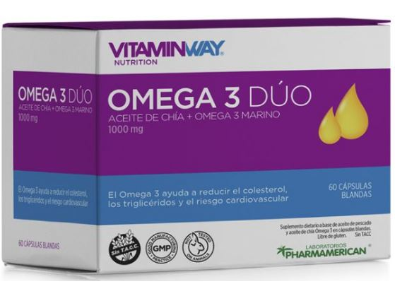 Omega 3 Duo 60 Capsulas