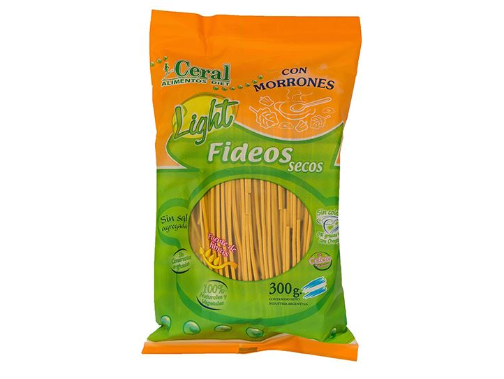 Ceral Fideos Secos Morron