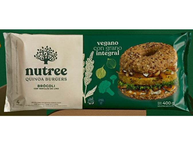 Quinoa Burgers Brocoli