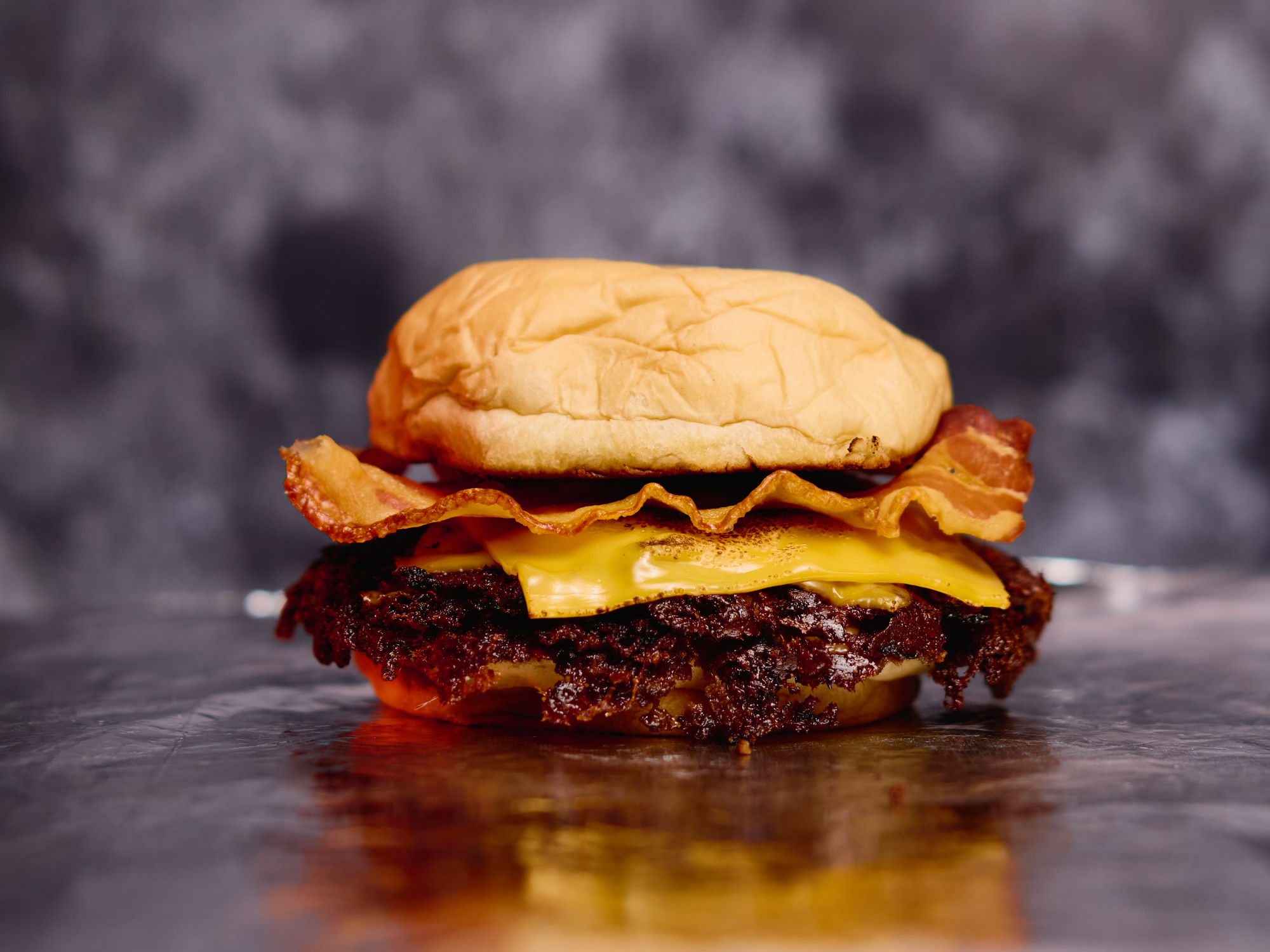 2 CHESSE BACON DOBLE + PAPAS SAZONADAS