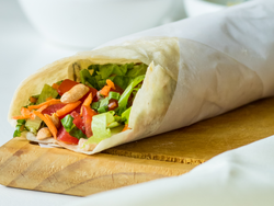 Wrap vegetariano