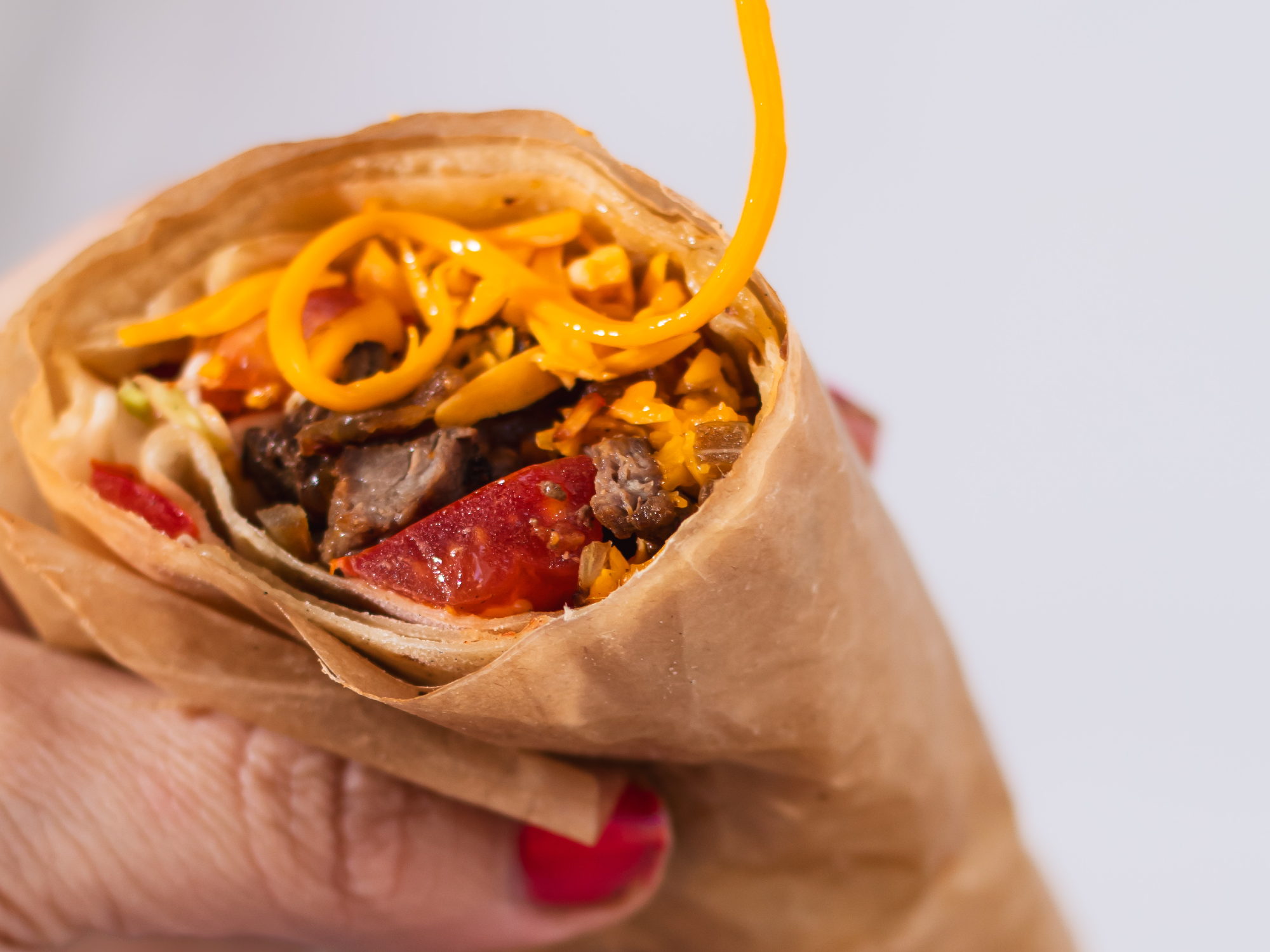 Wrap americano (lomo)