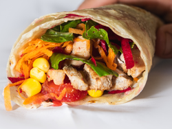 Wrap personalizado ( Pollo, Cerdo, Queso o Huevo)