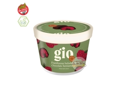 Frambuesas bañadas en chocolate semiamargo(VEGAN)x150g x5uni GIO