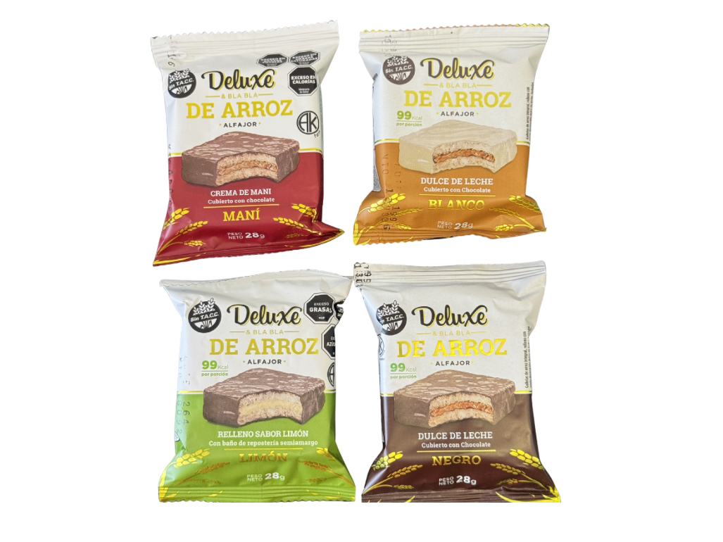 Alfajor de arroz (SIN TACC) - DELUXE