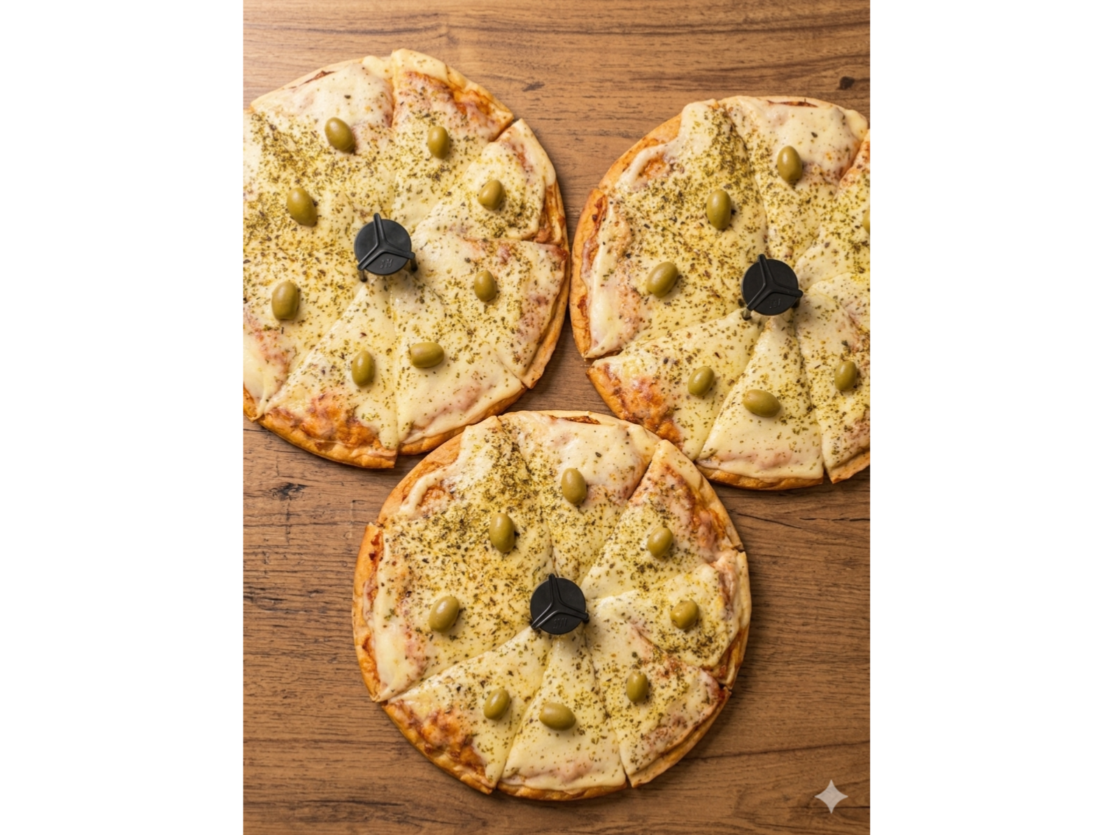 3 PIZZA COMUN