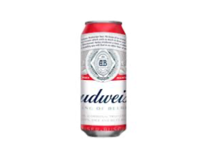 Budweiser en lata