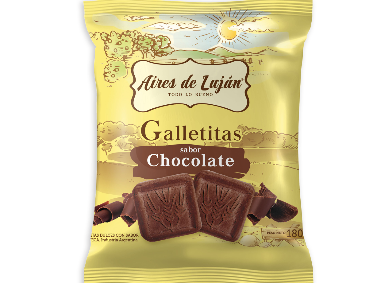 Galleta chocolate x180 gr Aires de Lujan