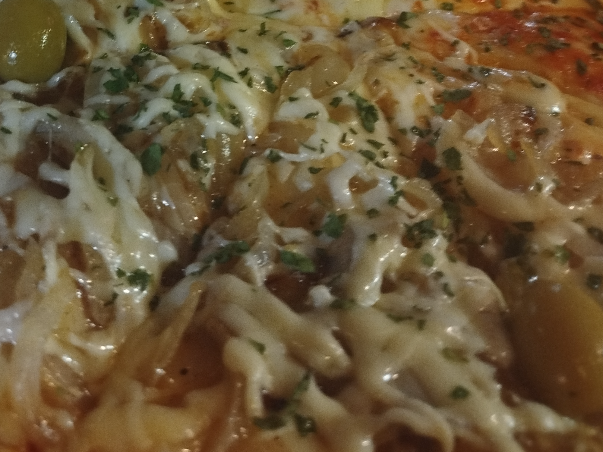 Fugazzeta y Roquefort