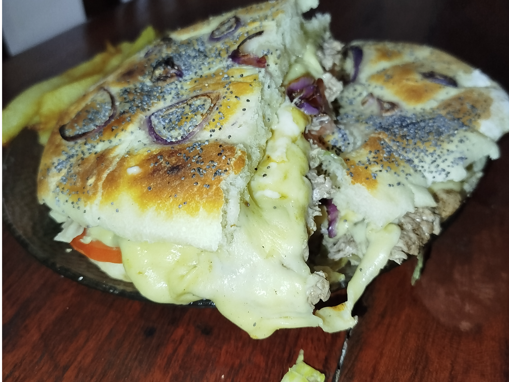 Lomito 4 quesos
