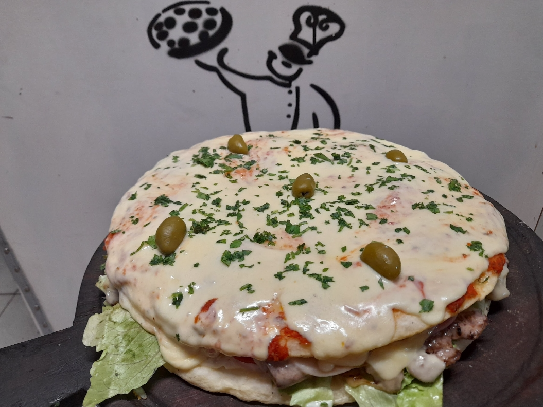 Promo Lomo-pizza para 9 personas