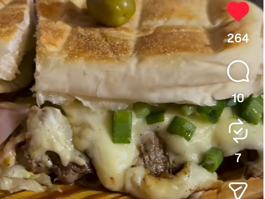 Lomo verdeo y Muzzarella